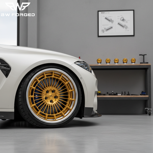 ล้อ Vossen LC3-06 สำหรับ <span class=keywords><strong>BMW</strong></span> G80 M3 สีทอง Imperial Gold ขอบขัดเงา ขนาด 18 19 20 21 นิ้ว 5x114.<span class=keywords><strong>3</strong></span> ล้อบิลเล็ต - Product Image 2