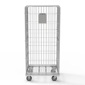 Giặt CuộN lồng l710xd800xh1800mm mạ kẽm hậu cần cuộn <span class=keywords><strong>Container</strong></span> xe đẩy cho Linen dịch vụ giặt hàng hóa & Thiết bị lưu trữ - Product Image 6