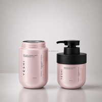 Botol Kemasan Kosmetik Plastik Custom Mewah 300ml 500ml untuk Sampo, Perawatan Kulit, Serum & Lotion dengan Tutup Flip Top