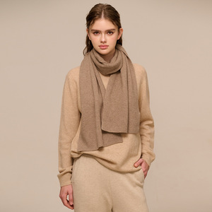 Bufanda de Cachemira de Color Sólido, Elegante y Discreta, para Mujer, Suave y Cálida, para Otoño e Invierno - Product Image 3