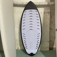 Planche de wakesurf en fibre de carbone de qualité supérieure en gros d'usine, wakeboard en résine époxy à noyau en mousse EPS