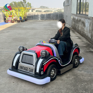 Coches de Choque Clásicos de Fibra de Vidrio para Niños, Suministro Directo de Fábrica China de Alta Calidad, Atracción Comercial para Interiores - Product Image 4