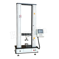 Machine d'essai de traction universelle à double colonne à écran tactile pour laboratoire, équipement d'essai de tension des plastiques, machine d'essai de matériaux