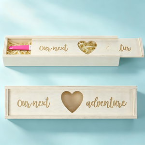 Caja de Regalo para Prueba de Embarazo, Caja de Recuerdos para Anuncio de Embarazo, Ideas Sorpresa para Revelación del Sexo del Bebé, Soporte para Prueba de Embarazo - Product Image 6