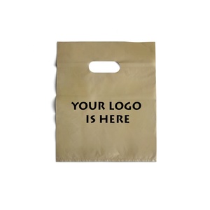 Bolsa de plástico troquelada reforzada de alta calidad con logo personalizado impreso, bolsa de compras de Turquía - Product Image 4