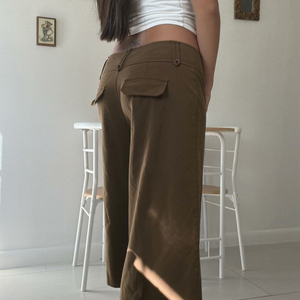 2026 New Women's Brown <b>Knee</b> Length Shorts <b>High</b> Waist Casual Mid Length Pants Summer Loose Fit Comfortable Bermuda Short - Product Image 5