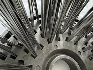 Tùy chỉnh dây thép đường quét bên bàn chải máng xối quét chổi để làm sạch đường - Product Image 5