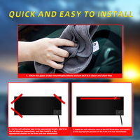 USB Animated Demon Eyes Screen Led Matrix Panel Led Display pour camion pare-brise Devil Eyes Lights for Car Truck Off-road SUV