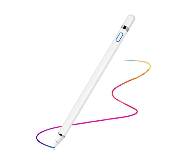 2 in 1 Functional Smart Universal Pen Smooth Writing Touch Screen Pen for Tablet Mobile Phone iPad