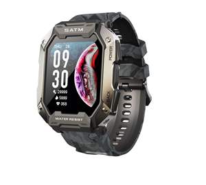 <span class=keywords><strong>Reloj</strong></span> <span class=keywords><strong>inteligente</strong></span> C20pro de 1,83 pulgadas, <span class=keywords><strong>reloj</strong></span> <span class=keywords><strong>inteligente</strong></span> deportivo Zegarek Mejor para hombres, nivel <span class=keywords><strong>militar</strong></span> C 20 C20 Pro, <span class=keywords><strong>reloj</strong></span> <span class=keywords><strong>inteligente</strong></span> 5 atm - Product Image 4