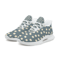 Chaussures de course sur sentier personnalisées en gros, baskets de course à lame beige à pois, design personnalisé, chaussures de sport décontractées