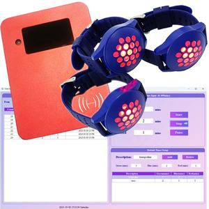 Bracelet <span class=keywords><strong>programmable</strong></span> avec <span class=keywords><strong>minuterie</strong></span>, étanche pour <span class=keywords><strong>piscine</strong></span>, charge DC 5V, bracelet de compte à rebours, bracelets vibrants, temps, parc d'attractions - Product Image 1