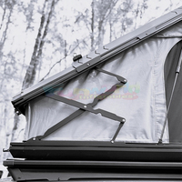 Tienda de Techo 4x4 Todoterreno para Exteriores, Carpa de Camping Impermeable y Ligera para Auto, Tienda de Campaña para Techo de SUV con Cubierta Rígida