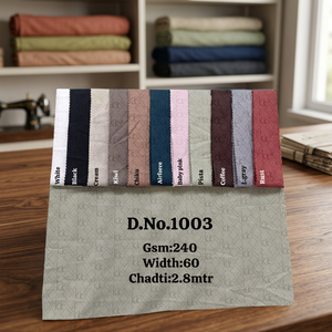 Tela de Lino 100% Ecológica, 200 GSM, 60 Pulgadas de Ancho, Teñida Lisa, Resistente a las Arrugas, Tejido para Vestidos y Textiles para el Hogar - Product Image 2