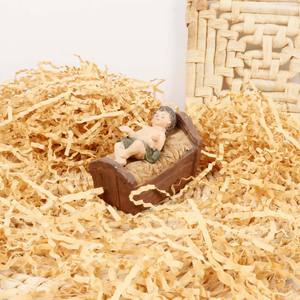 Venta directa de fábrica, regalo artesanal de <span class=keywords><strong>resina</strong></span>, Dios Jesús nació cuando la estatua religiosa del niño Cristo y la cama de la decoración del hogar - Product Image 2