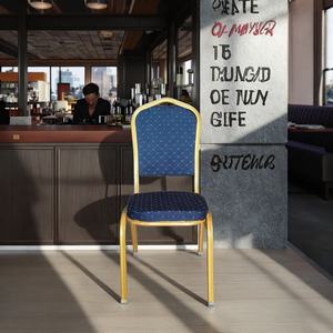 बंकी के लिए आधुनिक होटल चेयर धातु फ्रेम ऑडिटोरियम शादियों डाइनिंग रेस्तरां बार-गर्म बिक्री भोज कुर्सी - Product Image 3