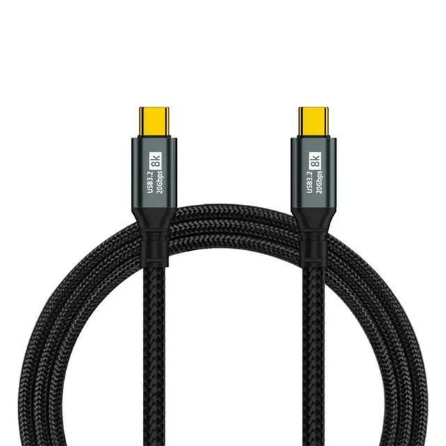 3M USB C 3.2 20Gbps Cable Thunderbolt3 8K 100W Type C to Type C Fast Charging