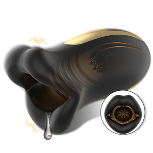Fully Automatic Liquid Electric <b>Vibration</b> 100% Waterproof Real Sex Feel Adult Sex Toy Exercise Male Masturbation Aircraft Cup - Product Image 1