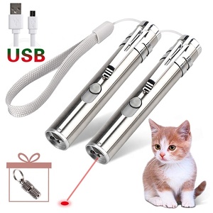 3 en 1 Multi-ángulo USB recargable para atrapar LED láser gato de ejercicio juguete formación - Product Image 1