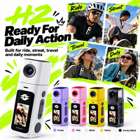 Mini caméra porte-clés 2K, design rouge à lèvres, caméra portable de poche, caméra numérique compacte pour les jeunes, les sports et les activités de plein air