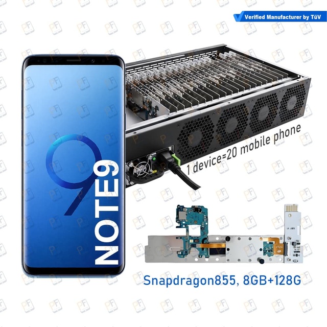 20/40/60 Slot Phone Farm Box Motherboard Android iOS Group Control OTG LAN Social Media Automation Bulk Wholesale