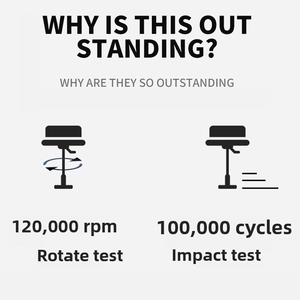 Chaise <span class=keywords><strong>de</strong></span> <span class=keywords><strong>Laboratoire</strong></span> ESD P07 en Cuir Réglable et Ergonomique avec Repose-Pieds, Roulettes et Dossier pour Laboratoires Scientifiques, Scolaires, Informatiques et Techniciens - Product Image 4