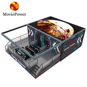 เครื่องเกมที่นั่งโรงภาพยนตร์แบบโต้ตอบ5D ประสบการณ์จำลองภาพยนตร์แบบไดนามิก9D <span class=keywords><strong>4D</strong></span> 5D <span class=keywords><strong>4D</strong></span> ภาพยนตร์ <span class=keywords><strong>VR</strong></span> 5D ระบบอุปกรณ์การละคร - Product Image 6