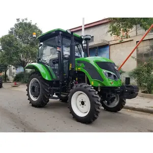 Chalion pequena agricultura yto diesel motor 70hp fazenda trator de roda, 4wd fazenda trator preço de cabine em philippines