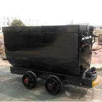 Wagon de transport minier à quatre roues Zlinktric, à carrosserie fermée, avec pompe et roulement, pour le transport dans les tunnels de charbonnages