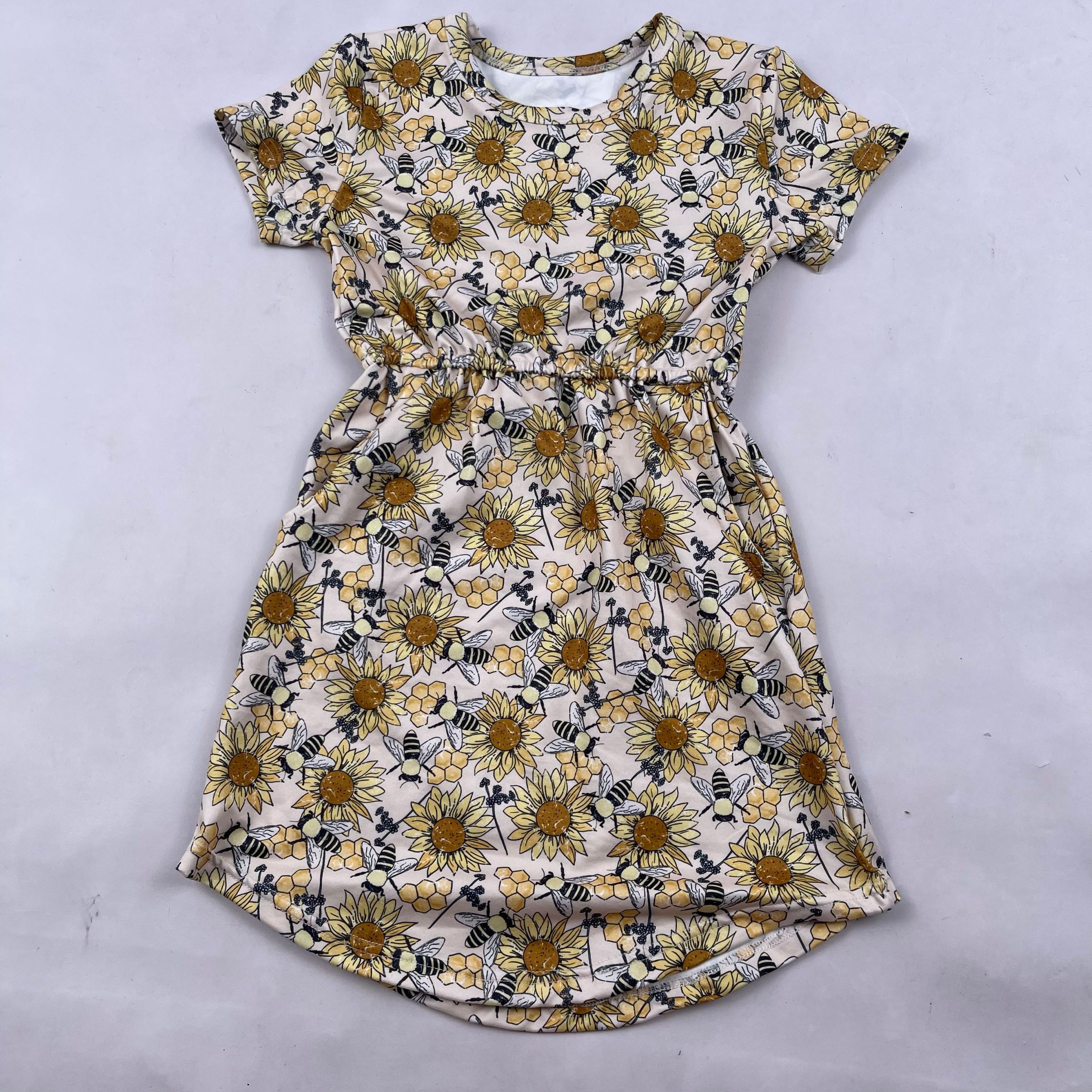 princess polly baby blue dress 90s sunflower dress or main image 0
