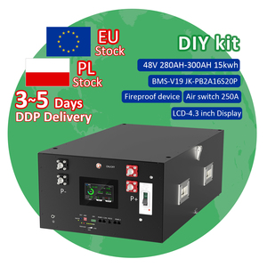 EU Kho A2 Phiên Bản DIY Bộ Dụng Cụ V19 Jk 200A BMS 16S Lifepo4 Pin Trường Hợp 48V Lifepo4 DIY Hộp 280ah Cho Nhà Năng Lượng Mặt Trời Hệ Thống Lưu Trữ - Product Image 1