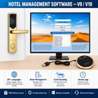 Sistema de Cerradura para Habitaciones de Hotel con Tarjeta de Acceso y Tarjeta Llave para Hoteles PRND, Duradero, Chapado en Zinc, Antirrobo, Impermeable