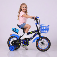Vélo BMX léger pour filles 12/16 pouces, simple vitesse, fourche en acier, frein à disque standard, pour l'entraînement, dès 5 ans