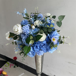 SPR ghirlanda decorativo centrotavola matrimonio verde <span class=keywords><strong>glicine</strong></span> artificiale rosa composizione floreale palla - Product Image 4