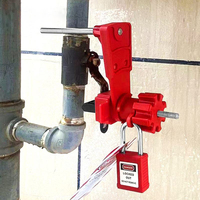 Dispositif de verrouillage universel sans clé en acier robuste de qualité industrielle pour l'isolation et la maintenance des vannes industrielles