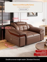 Ensemble de canapés multifonctionnels en cuir véritable de luxe moderne, 1, 2, 6, 7 places, canapé d'angle combiné en cuir, canapé en L de grande taille