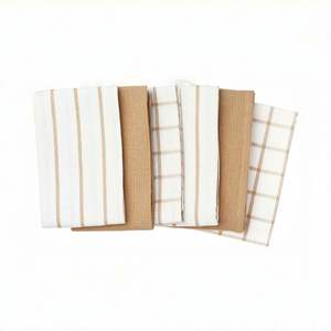 Serviettes de cuisine personnalisées en gros, chiffons à vaisselle, torchons 100% coton antibactériens - Product Image 3