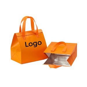 Wholesale Custom Non-Woven Portable Cooler Bag for Ice Cream Mooncakes Picnic and Take-Away Cake Featuring Cartoon Pattern - Product Image 1