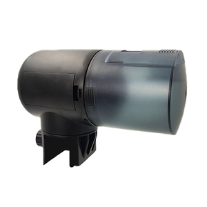 ブラックスマート200ml容量タイマーコイカープLCDフィッシュフィーダー水族館水槽用自動 - Product Image 5