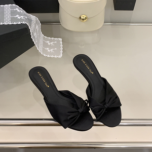 Nouvelles Sandales d'Été 2025 pour Femmes : Élégance et Confort avec Nœud et Petit Talon Chaton - Product Image 5