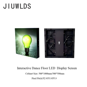 Jiuwlds tùy chỉnh chất lượng cao p2.9 p3.9 p5.9 trong nhà/ngoài trời đầy đủ màu sắc 8K UHD LED sàn gạch Màn hình hiển thị cho xe hiển thị - Product Image 2