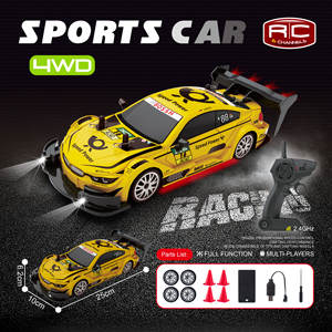 Auto Elettrica Radiocomandata 88RC GT-21B 1/20 per Hobbistica, Auto da Drift RC con Illuminazione a LED, Auto da Drift RC Alta Velocità 22km/h, Mini Auto da Corsa RC - Product Image 4