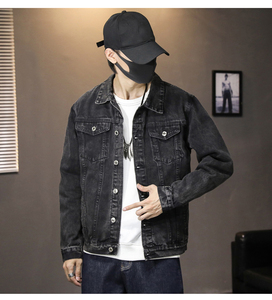 <span class=keywords><strong>Veste</strong></span> <span class=keywords><strong>en</strong></span> <span class=keywords><strong>jean</strong></span> pour <span class=keywords><strong>homme</strong></span> printemps-automne, <span class=keywords><strong>veste</strong></span> <span class=keywords><strong>en</strong></span> <span class=keywords><strong>jean</strong></span> personnalisée à la mode pour <span class=keywords><strong>homme</strong></span>, <span class=keywords><strong>veste</strong></span> cargo décontractée - Product Image 3