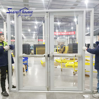 Porte à double battant avec dispositif anti-panique et porte de secours homologuée NOA pour la Floride