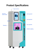 Distributeur automatique de désinfection de nettoyage intelligent sans eau combiner la stérilisation à l'ozone UVC pour casques chaussures gants équipement personnel