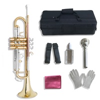 Aiersi Brand OEM ODM Provided Brasswind Instrument Professional Trumpet for Sale