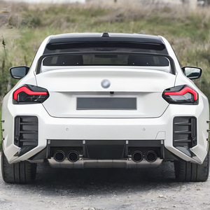 Bmw 2 Series G87 M2 2023+ Rear Air Vents Carbon Fiber Texture <b>Decals</b> For <b>Car</b> Body Modification - Product Image 1
