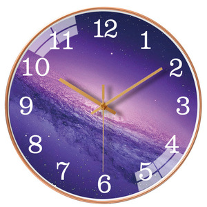 Light and Decoration 10inch Aluminum <b>Clocks</b> Home Decorative Metal <b>Wall</b> <b>Clock</b> - Product Image 5