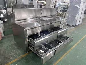 Refrigerador y Congelador Comercial para Hoteles y Restaurantes, de Acero Inoxidable de Alta Resistencia, Doble Temperatura, Enfriamiento por Aire, 1.8L2 Re - Product Image 4