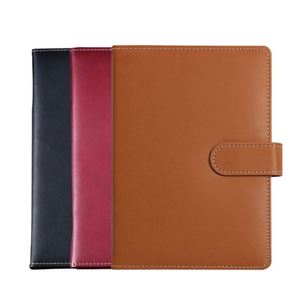 Custom Engraved PU Leather Professional Business Organizer/Planner <b>Sewing</b> Bound Hardcover Clasp Closure 50 Sheets Executive - Product Image 1